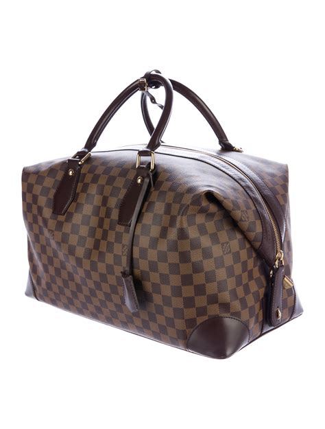 prix pochette damier louis vuitton|Louis Vuitton damier duffle bag.